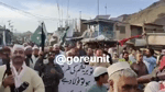 Several terrorists  locals on the streets of Mian Mandi KP Pakistan They were ca.mp4